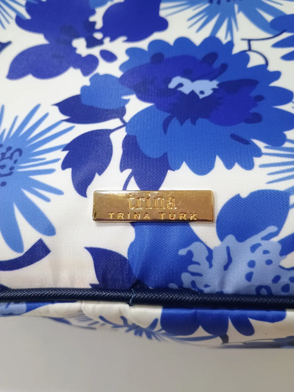Blue Floral Women's Carry-All Bag